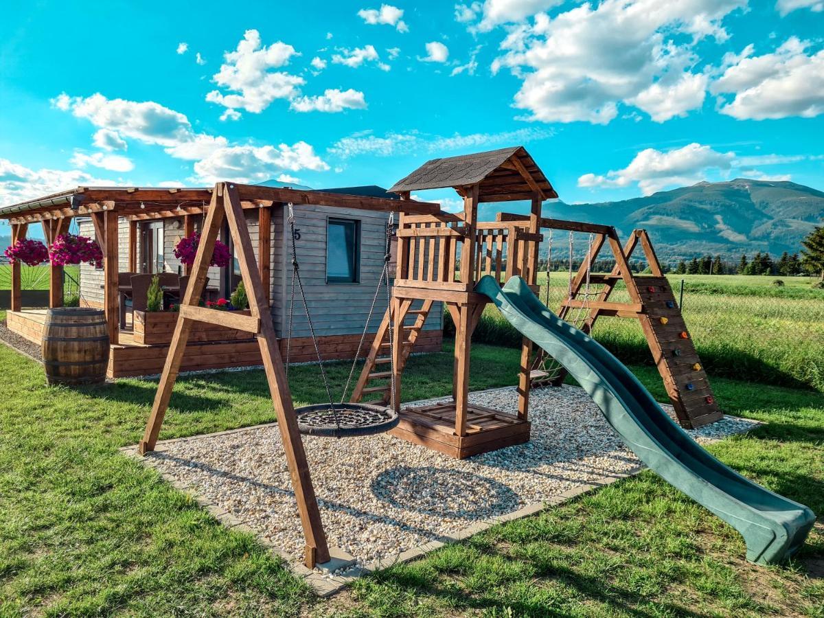 Liptovalley- Mobilne Domy S Wellnessom Liptovská Kokava Exterior foto