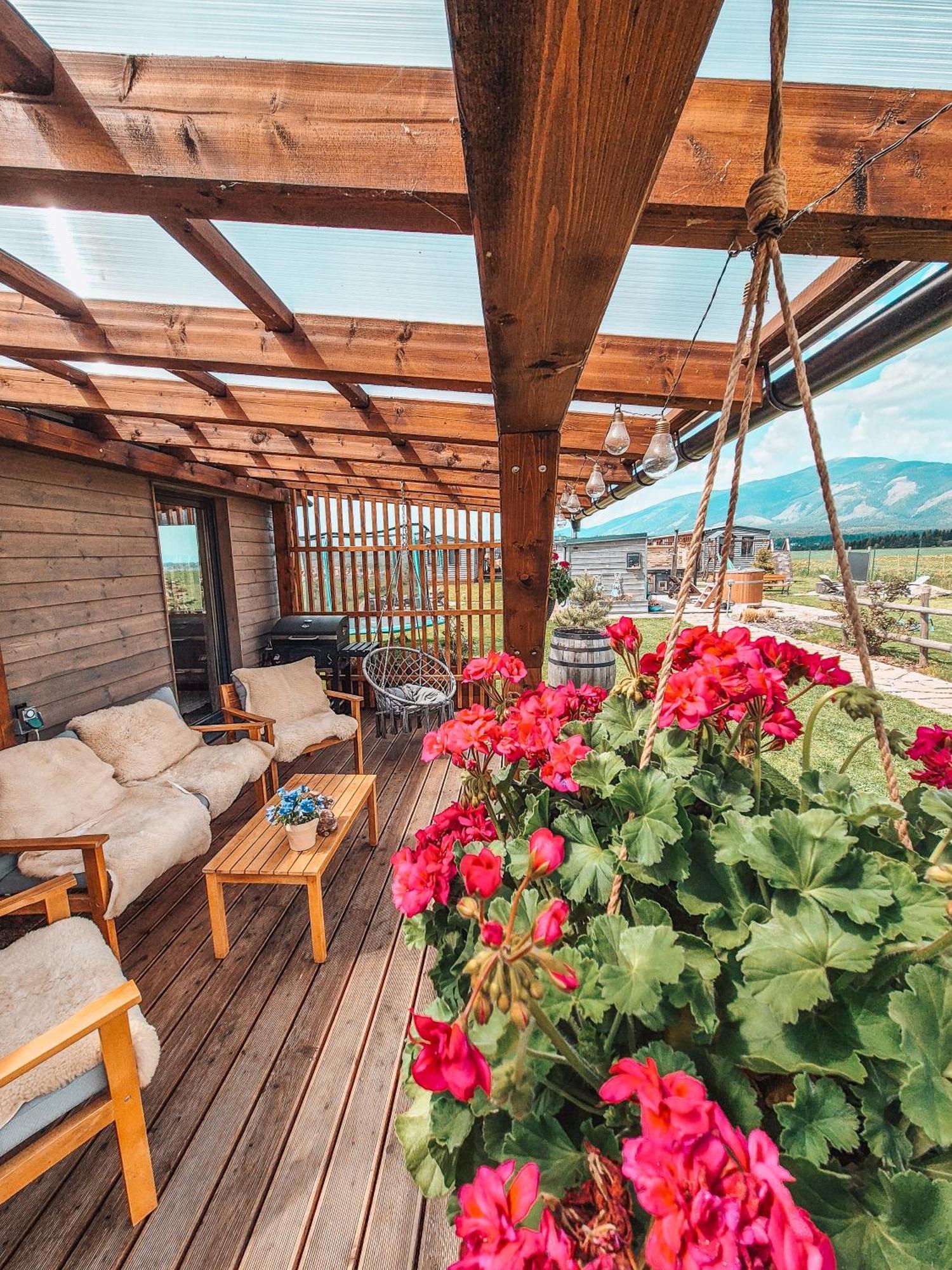 Liptovalley- Mobilne Domy S Wellnessom Liptovská Kokava Exterior foto